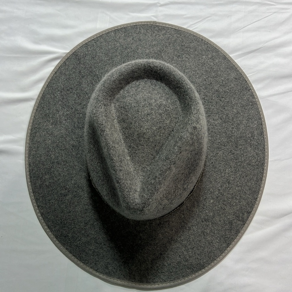 Olive and pique felt wide brim hat NWT - Picture 3 of 5